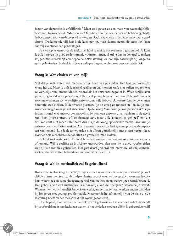 Onderzoek in zorg en welzijn