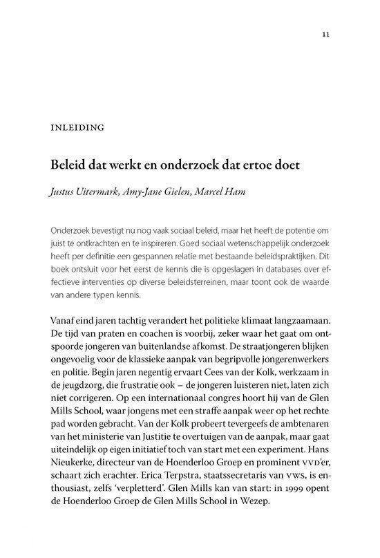 Wat werkt nu werkelijk