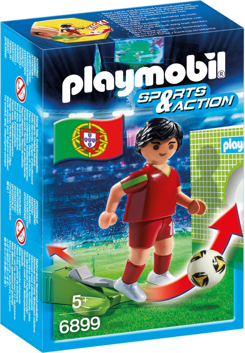 PLAYMOBIL Voetbalspeler Portugal - 6899