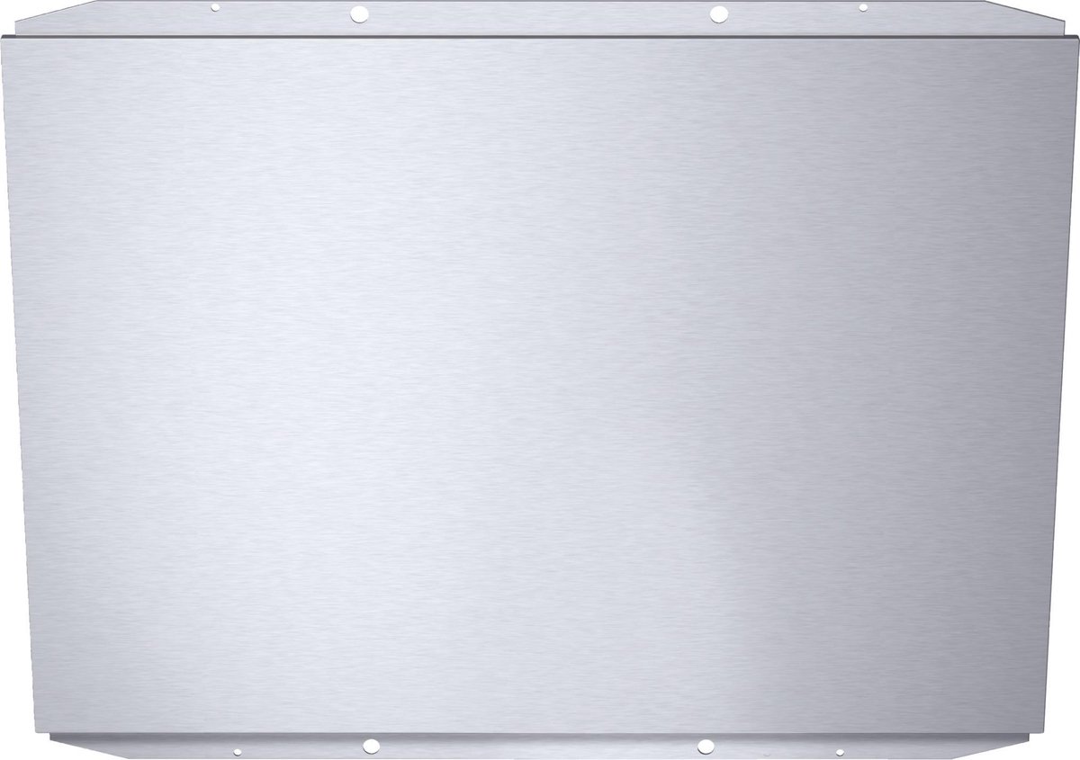 Roestvrijstalen achterwand 90 cm, 65 cm hoog