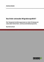 Das Ende Nationaler Migrationspolitik?