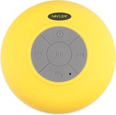 Ninzer Waterdichte Bluetooth Draadloze Speaker voor Douche, Bad of in de Auto | Geel
