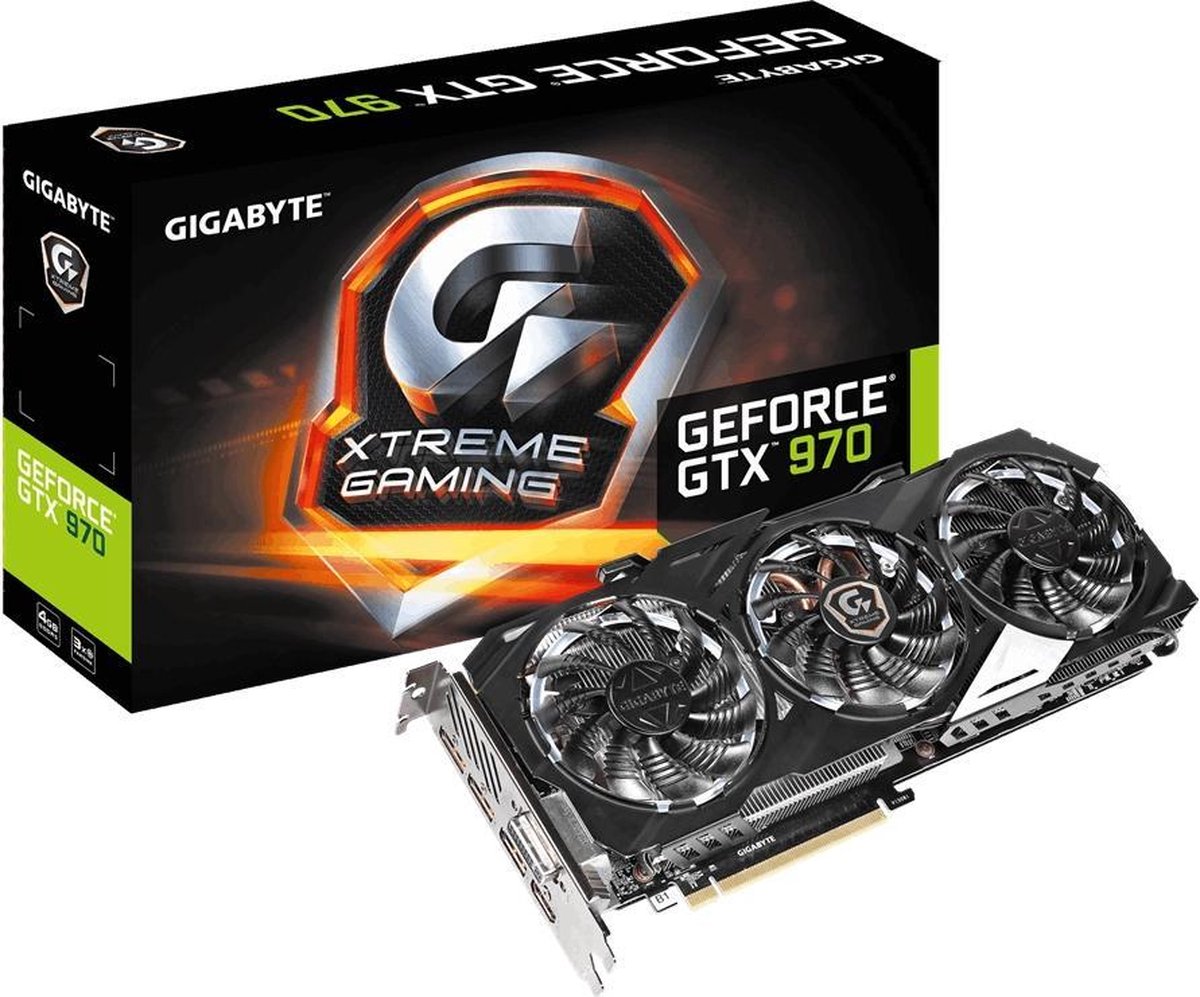 Gigabyte NVIDIA GeForce GTX 970 4GB GDDR5 NVIDIA GeForce GTX 970 | bol.com