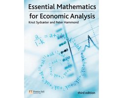 Omslag van Essential Mathematics For Economic Analysis