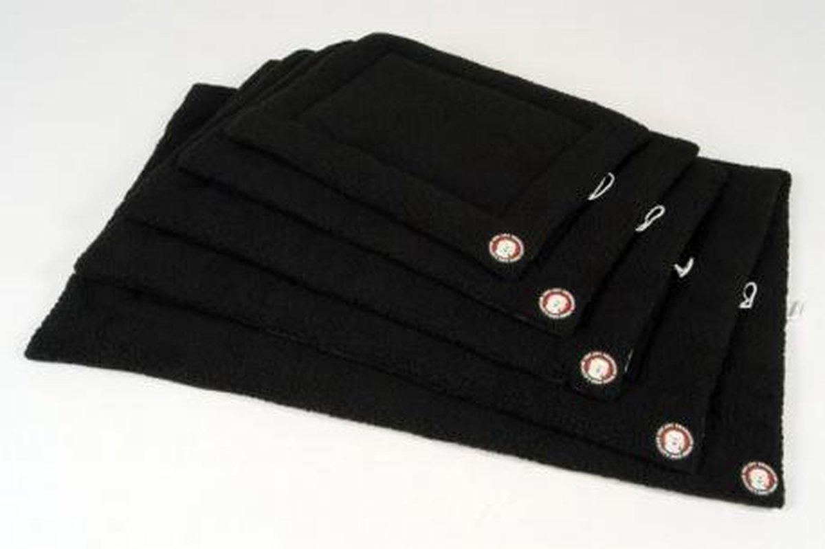 Pet-Joy The DoggyWool Blanket Black XXL 118X75 CM
