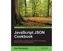 Omslag van JavaScript JSON Cookbook