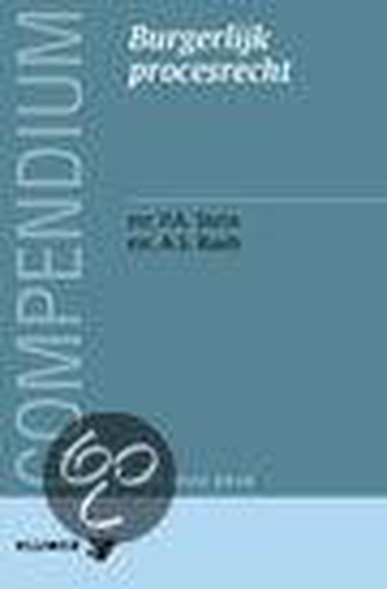 Compendium van het Burgerlijk procesrecht - cover