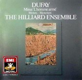 1-CD DUFAY - MISSA L'HOMME ARME / MOTETS - THE HILLIARD ENSEMBLE / PAUL HILLIER