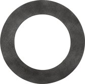 Light & Living RAWENE Spiegel relief zwart nikkel