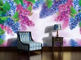Flowers Floral Scene Photo Wallcovering