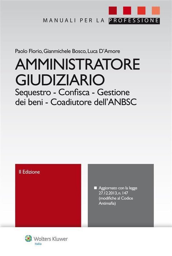 Amministratore giudiziario - cover