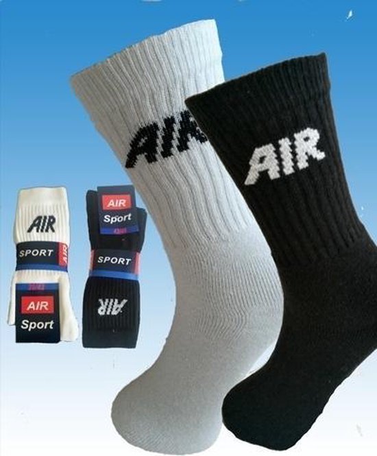 Accor Uitgebreid Grootste air' sokken 5 pak zwart 43-46 | bol.com