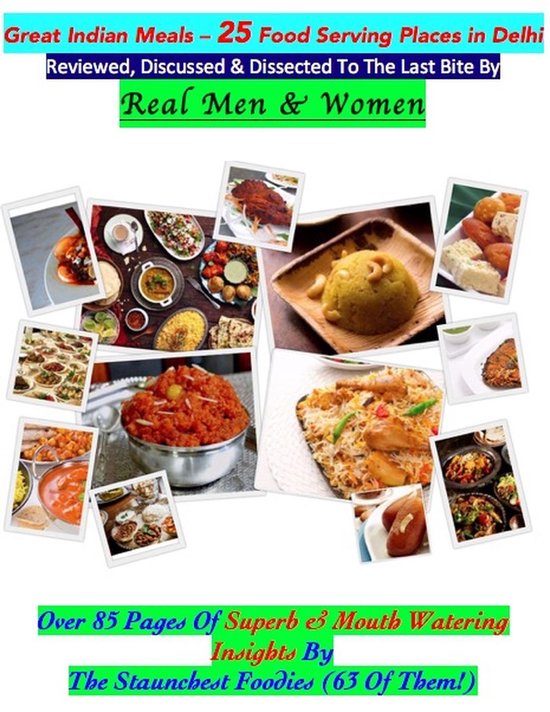 1 1 - Great Indian Meals – 25 Food Serving Places in Delhi ... - cover