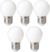 Calex LED Filament Kogellamp 3.5-30W E27 Softline 2700K Dimbaar (5 Stuks)
