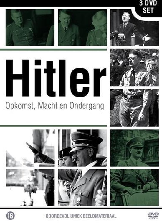 Cover van de film 'Hitler - Opkomst Macht En Ondergang'