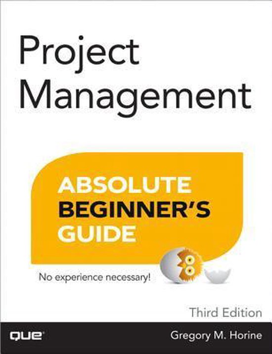 Project Management Absolute Beginners Gu - cover