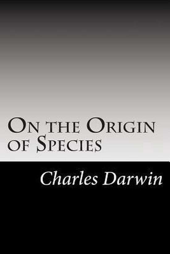 On the Origin of Species - cover