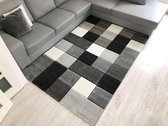 Flycarpets Kristal Modern Vloerkleed - 160x230cm - Grijs