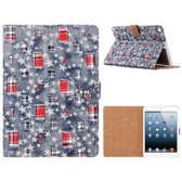 Tablet Book Case met sluiting voor Apple iPad Air 2 - Denim Sterretjes