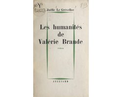 Les humanités de Valérie Brande