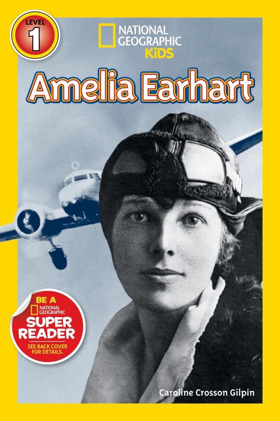 National Geographic Kids Readers 1 - Amelia Earhart (Nationa ... - cover
