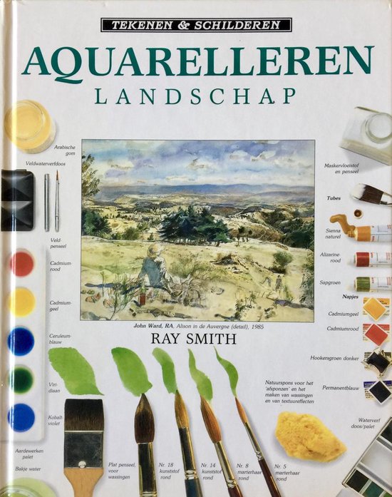 9789040800030 - AQUARELLEREN LANDSCHAP