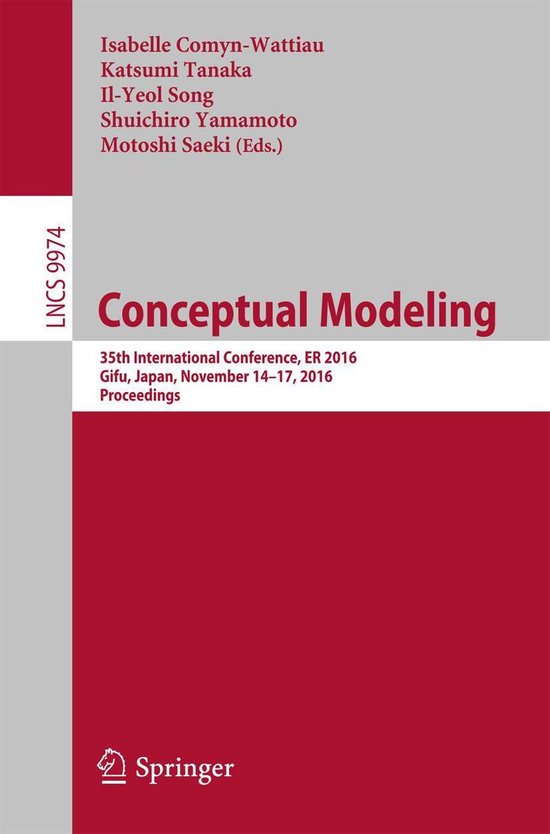 Springer Nature Proceedings Computer Science - Conceptual Mo ... - cover