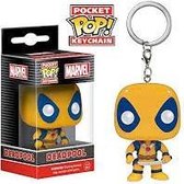 Funko Pop! Pocket! Keychain: Marvel Action Figure Yellow Deadpool - Verzamelfiguur