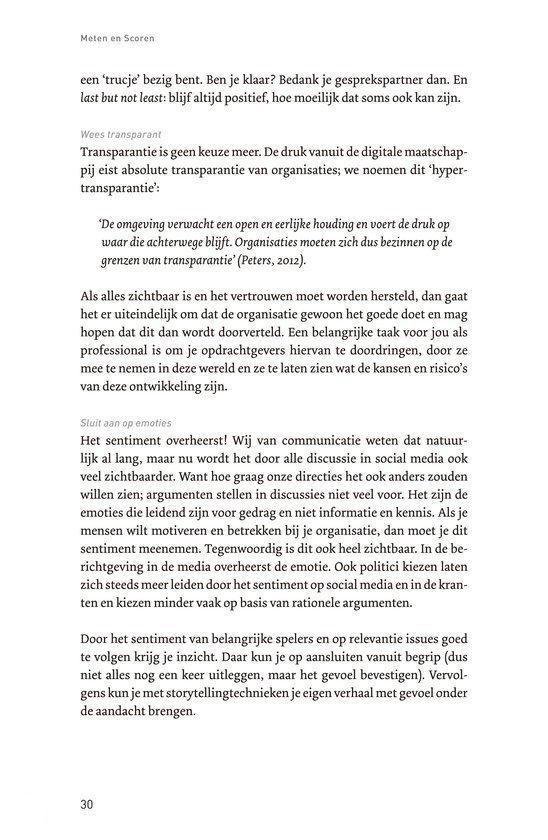Tekstpagina over Meten en Scoren, een 'trucje' bezig bent. Last but not least: blijf altijd positief, hoe moeilijk dat soms ook kan zijn.
