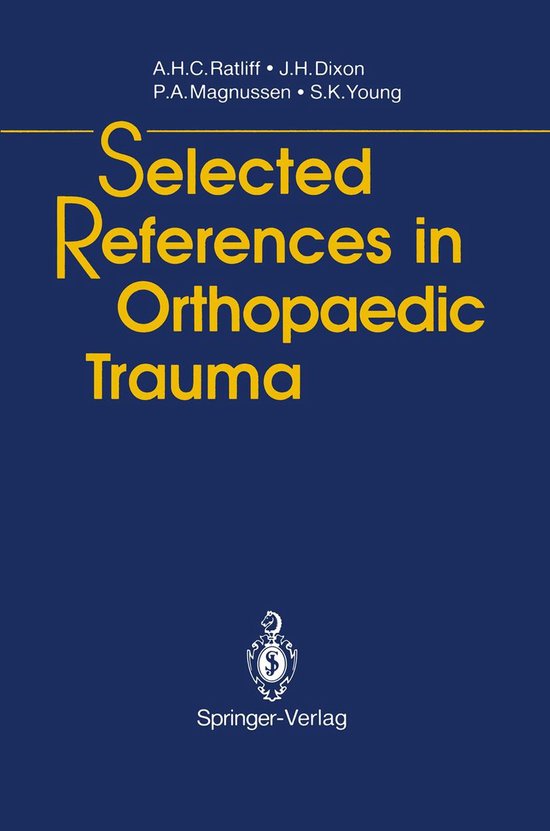 Medicine (R0) - Selected References in Orthopaedic Trauma - cover