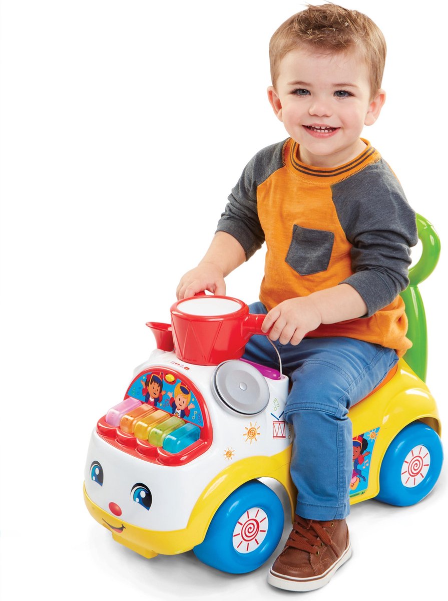 Fisher-Price Little People Music Parade - Loopauto - Geel | bol