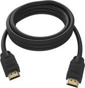 Vision TC-0-5MHDMI-BL HDMI kabel 0,5 m HDMI Type A (Standaard) Zwart