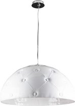 Hanglamp Chesterfield Ø70cm - wit / wit - 4x60w E27