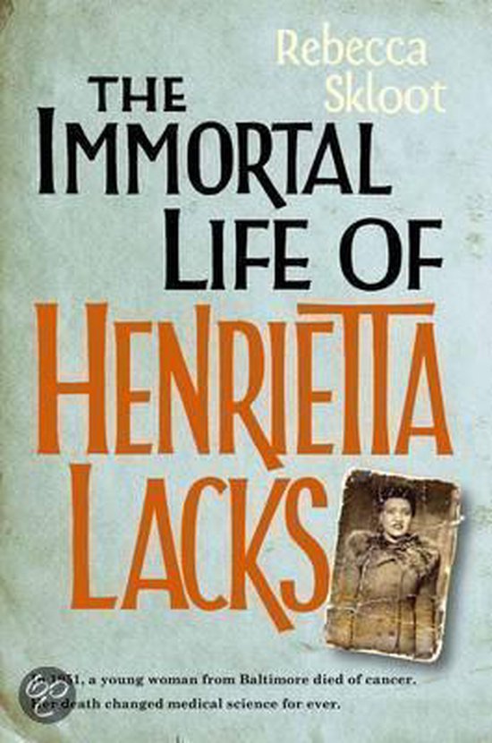 The Immortal Life of Henrietta Lacks - cover
