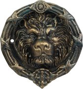MadDeco de porte tête de lion - fonte - rond - grand