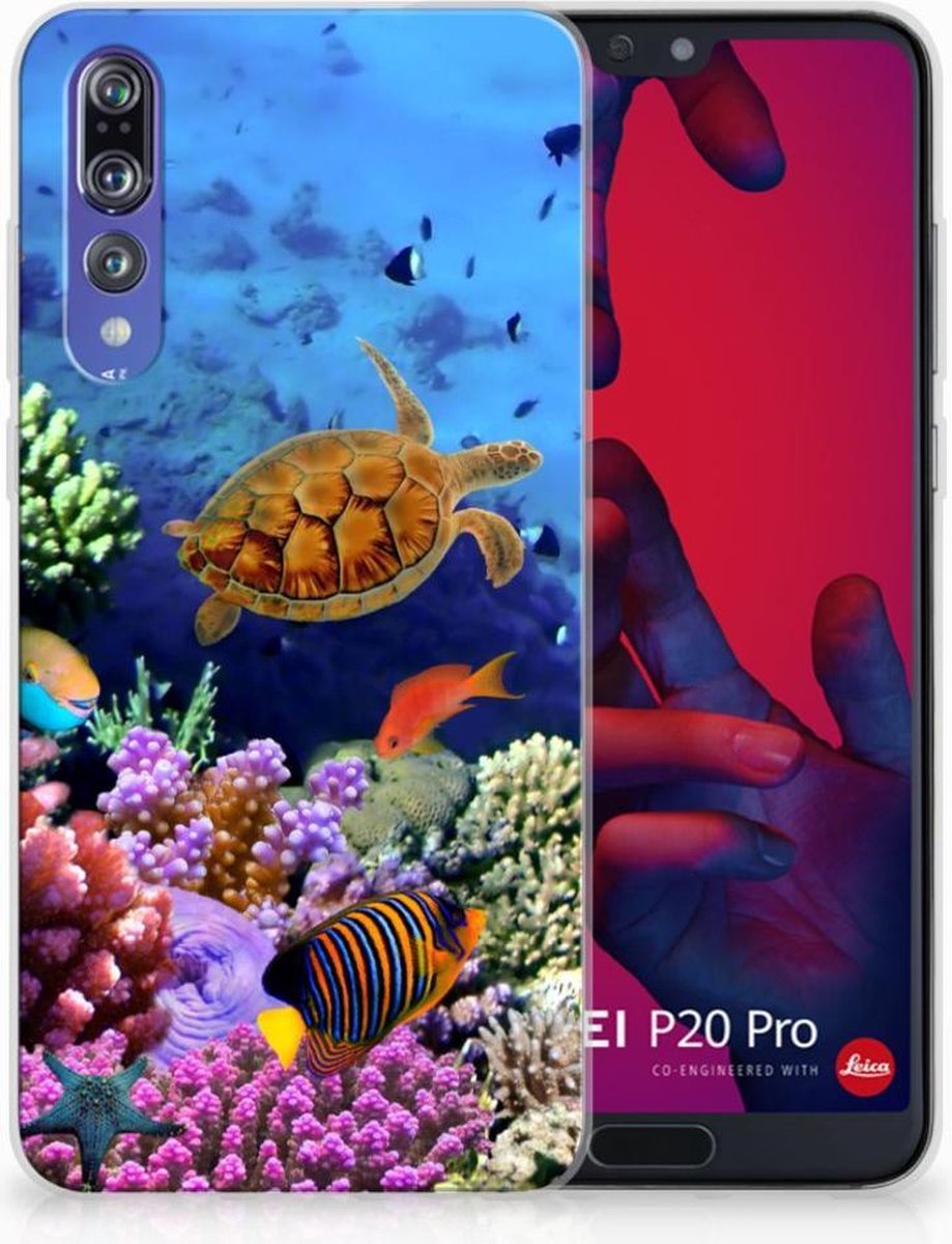 Huawei P20 Pro TPU Hoesje Vissen