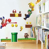Muursticker Super Mario Bros slaapkamer Game spel