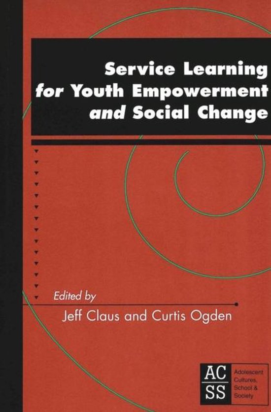 Service Learning for Youth Empowerment and Social Change - cover