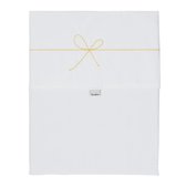 Koeka Laken Sweet Bow - 80x100cm - ochre