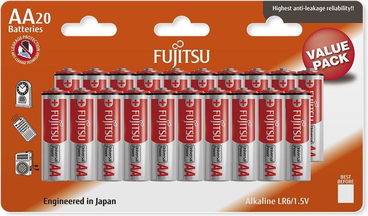 Fujitsu LR6(20B)FU Single-use battery AA Alkaline 1,5 V