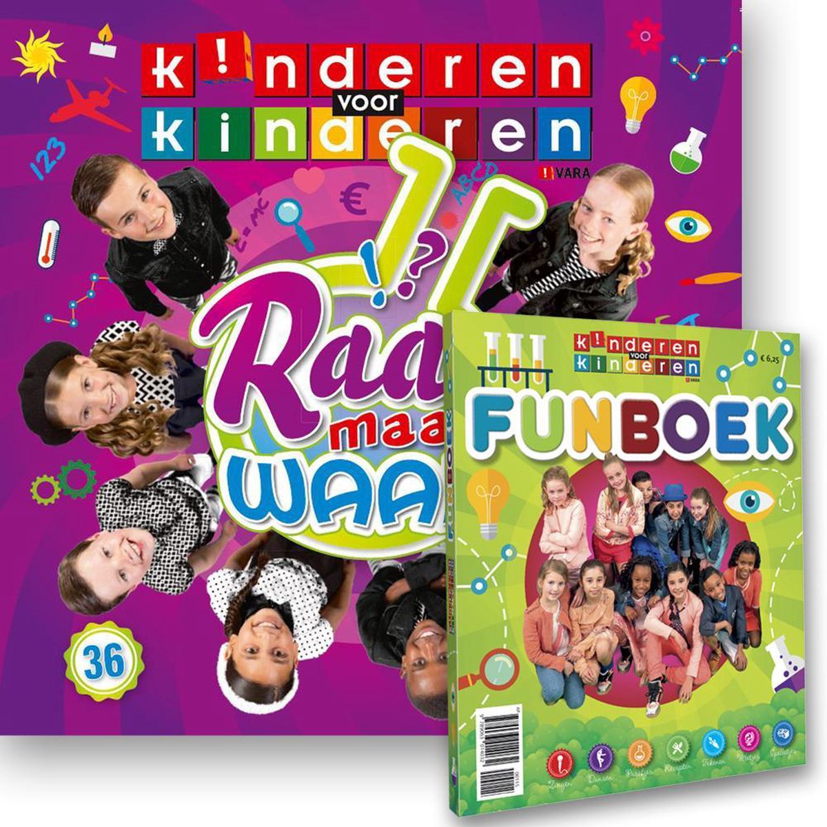 Raar Maar Waar CD 36 (Inclusief Doeboek), Kinderen voor Kinderen | CD  (album) | Muziek | bol.com