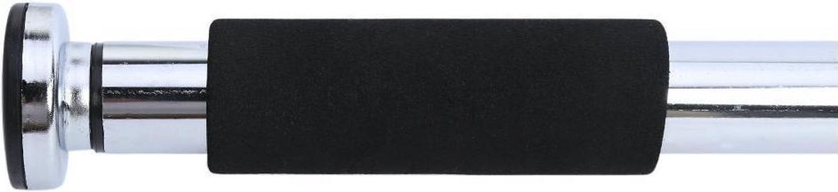 SOUTHWALL Pull Up Bar – Verstelbare Optrekstang Deurpost – 60 tot 100 cm Verstelbaar – Chin Up Bar – Krachttraining – Home Gym – Pull Up Station voor Thuis Sporten – Buikspiertrainers – 150kg Draagkracht – Zilver/Zwart thumbnail 4