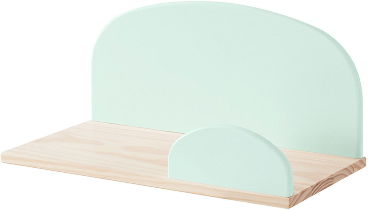 Vipack-Wandschap-Kiddy-45-cm-hout-mintgroen