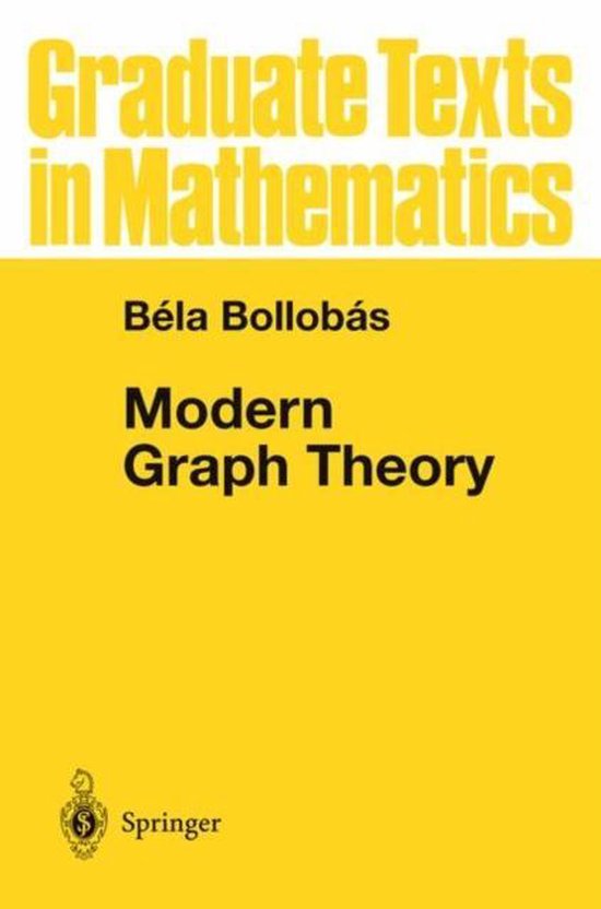 Boek "Modern Graph Theory" uit de reeks "Graduate Texts in Mathematics".