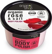 Organic Shop Body Polish Pearl Rose 250ml.