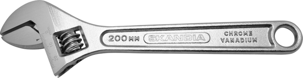 Skandia Moersleutel Chroom - 200 mm