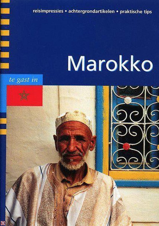 Cover van het boek 'Te gast in Marokko'