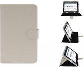 Multi-stand Hoes voor Hp Slate 7 Plus, Wit, merk i12Cover