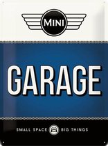 Reclamebord Mini Garage 30 x 40 cm