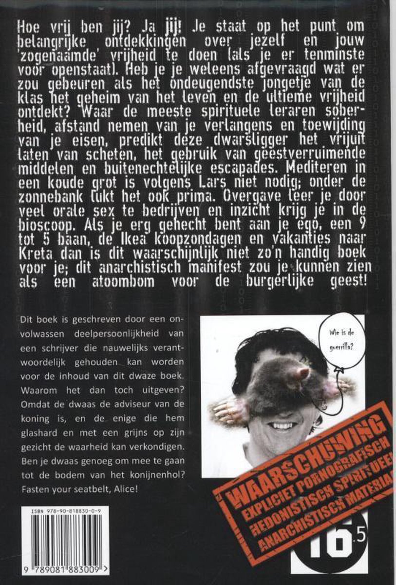 Matrix guerilla - back cover